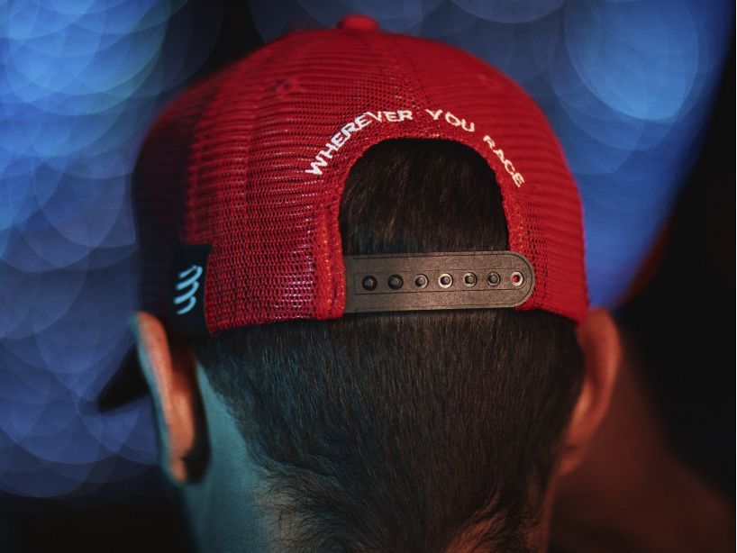 TRUCKER CAP - REDWHITE